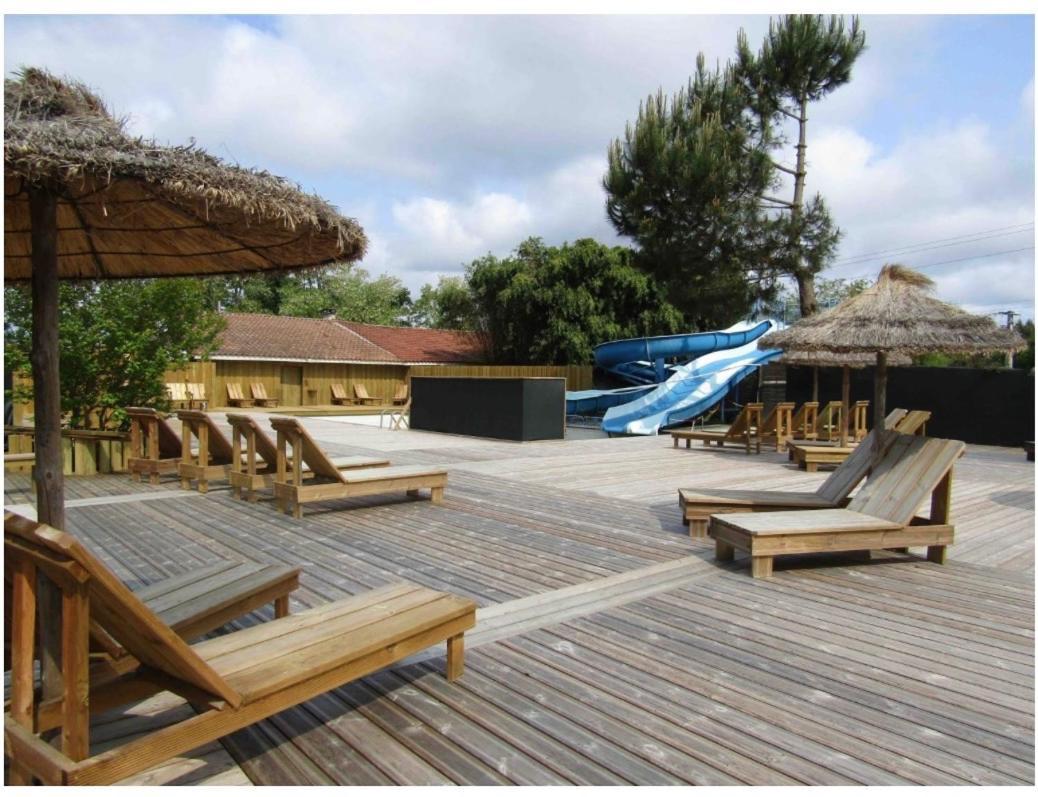 Mammiehome - 6 Places - Mimizan - Camping La Lande Exterior foto